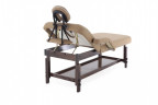 Массажный стол стационарный MED-MOS FIX-1A (SW2.31.10A) кофе с молоком