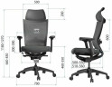 Кресло компьютерное SCHAIRS ZEN2-М01W, Цвет: серый