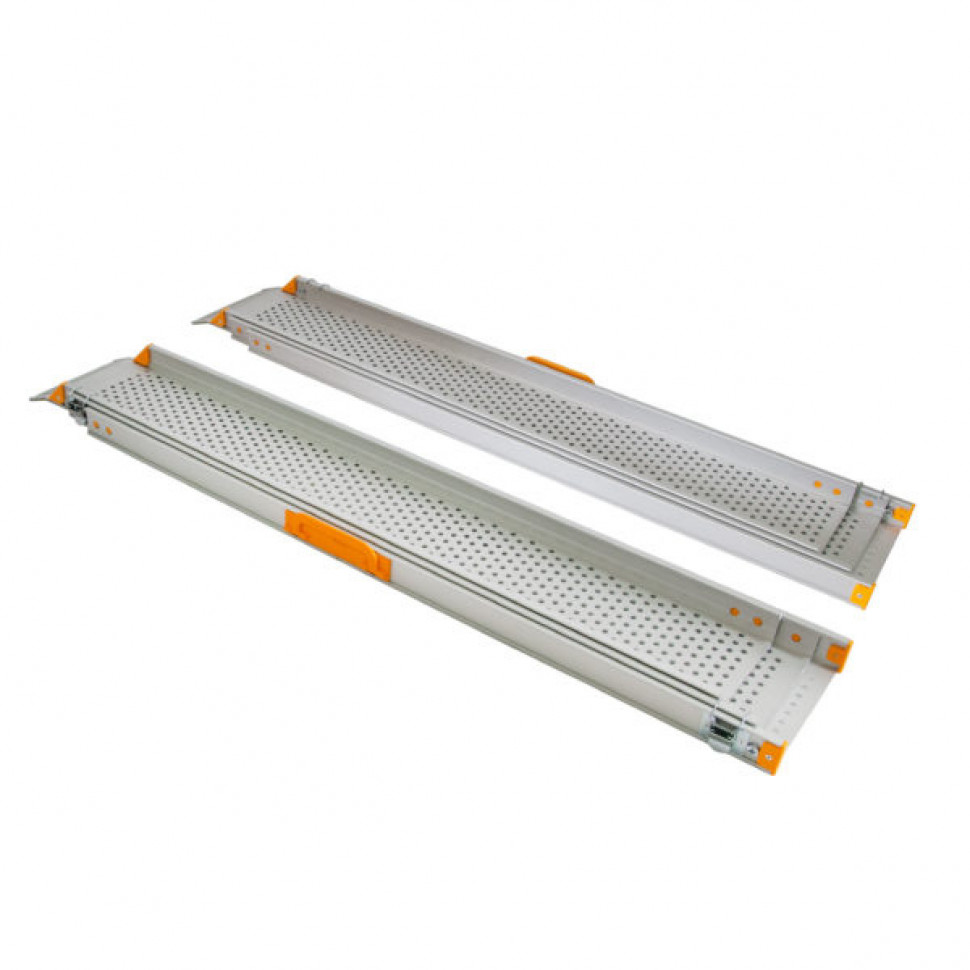 Пандус телескопический 3-секционный Мега 3ПТ2-270 с перфорацией