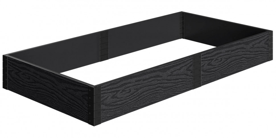 Доска грядочная Holzhof Eco L, 250*25*2950мм, антрацит