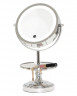 Зеркало косметическое с подсветкой Belberg BZ-01 (с 10-ти кратным увеличением)